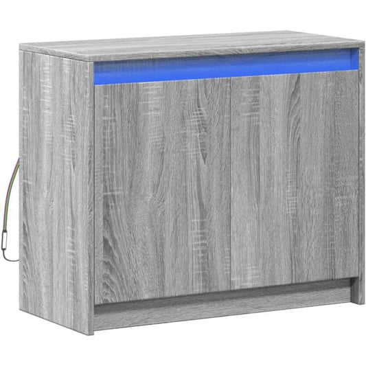 Mobile contenitore grigio regolabile con porta USB