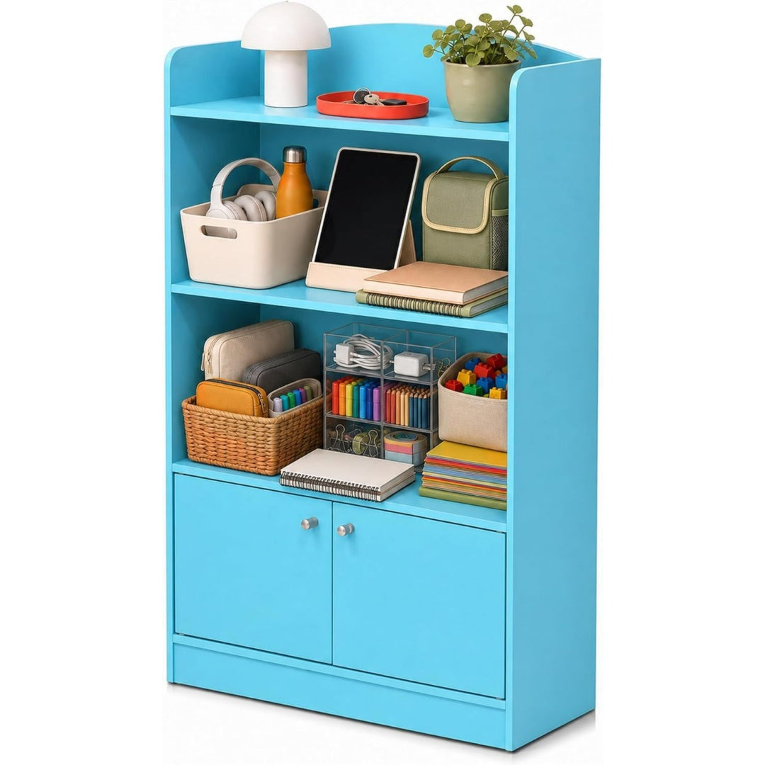 Librerie regolabile blu