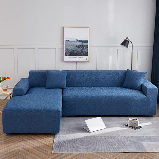 Divano da soggiorno YOPOIY Chaise Longue Sofa Cover blu